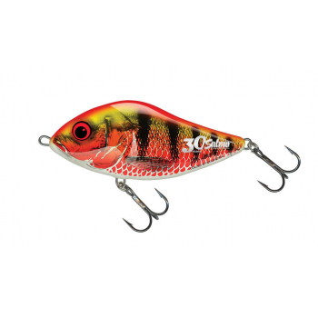 Wobler Salmo Slider 12cm 70g SINK Holo Red Perch 30th ANNIVERSARY Limited